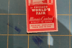 Worlds Fair Chicago 1933 Illinois Central
