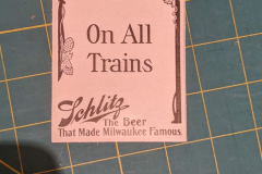 Schlitz advertisement