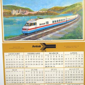 Amtrak Calendar